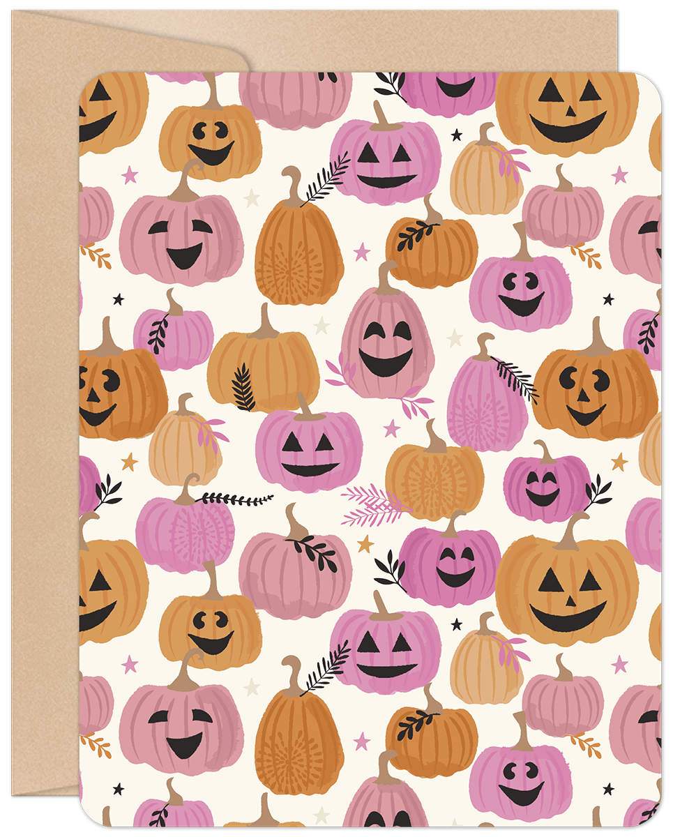 Pumpkin Patch Halloween Card