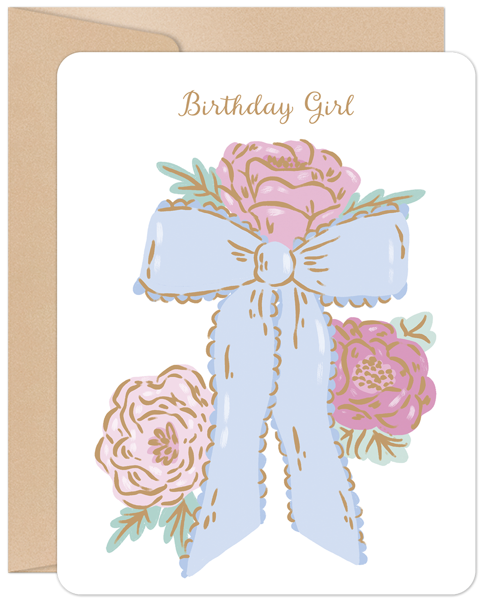 Birthday Girl Birthday Card
