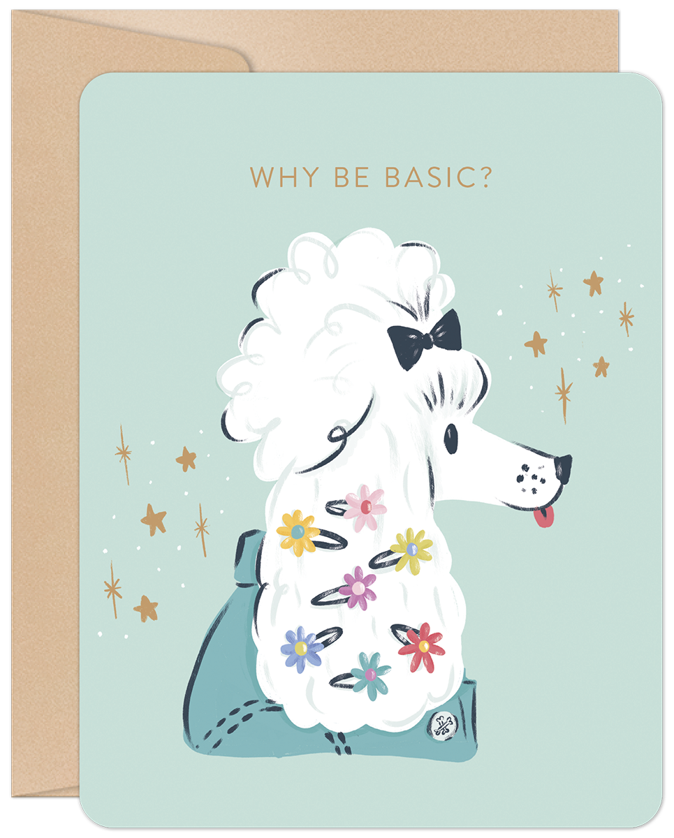 Cool Girl Energy Friendship Card