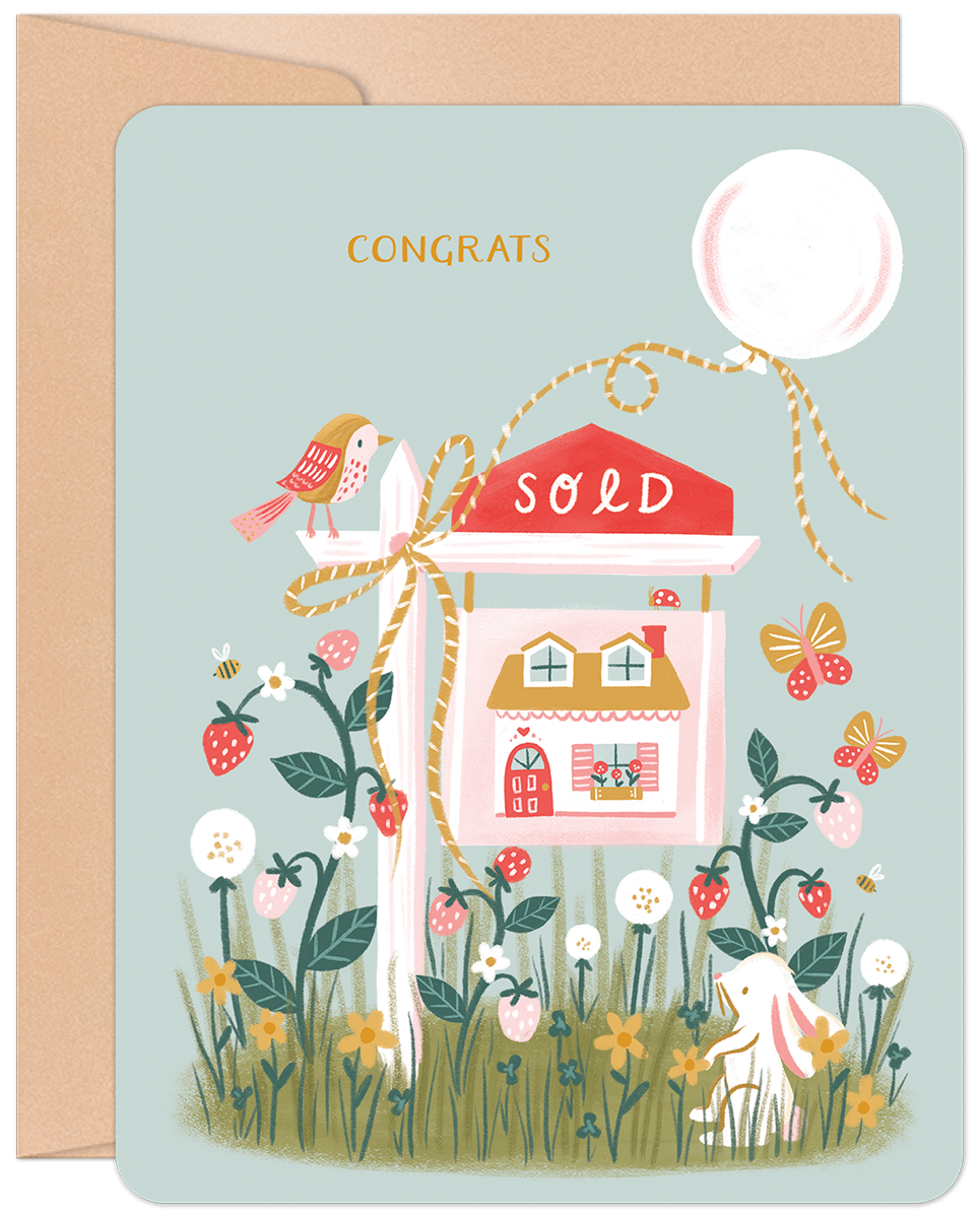 Home At Last New Home Card