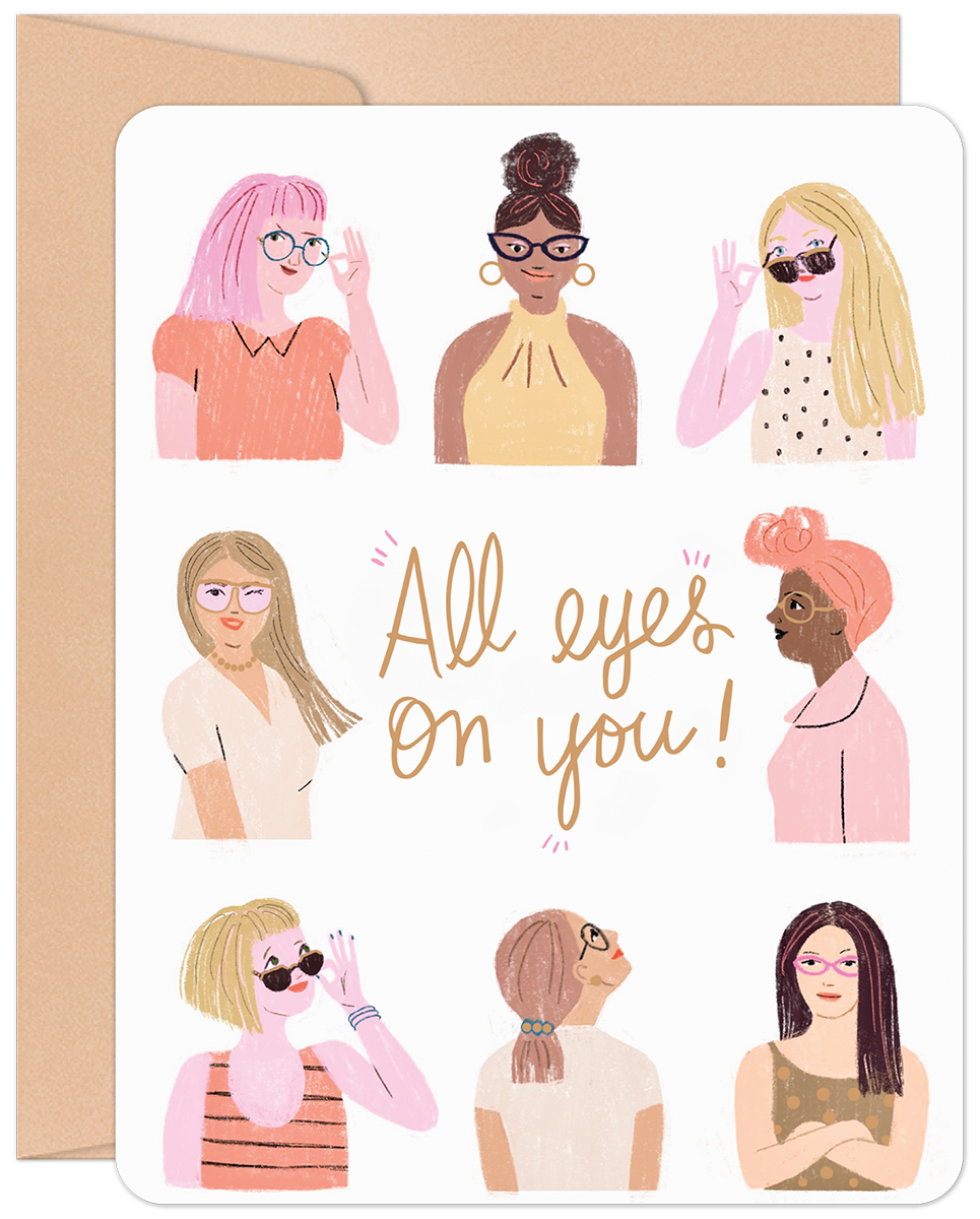All Eyes On You New Job Card