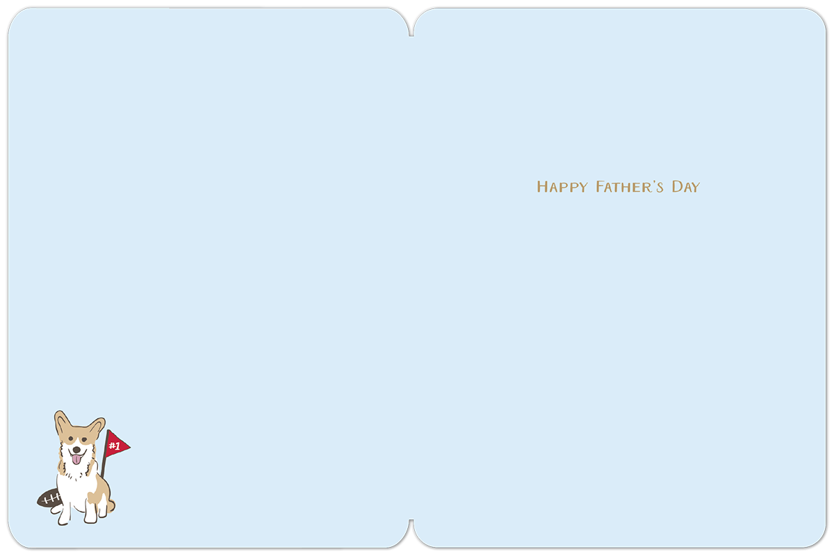 You're a Doggone All-Star Father's Day Card