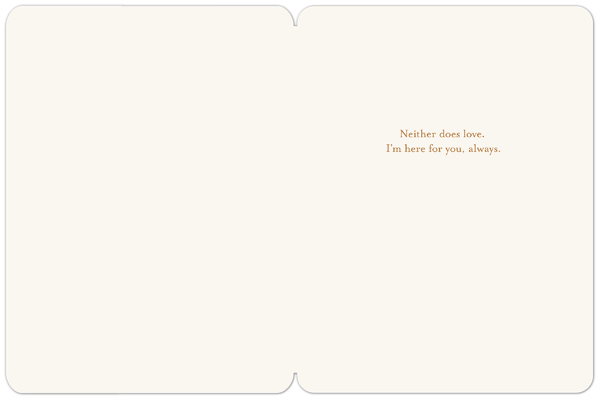 Grief Has No Timeline Sympathy Card
