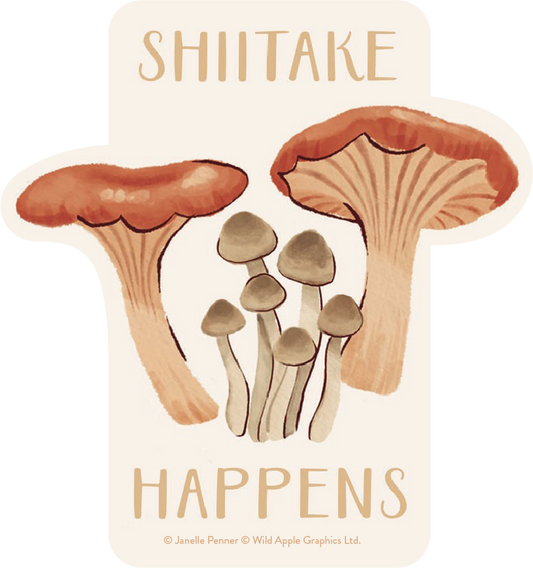 Group Of Mushrooms Sticker