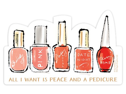 All I Want Is Peace Sticker