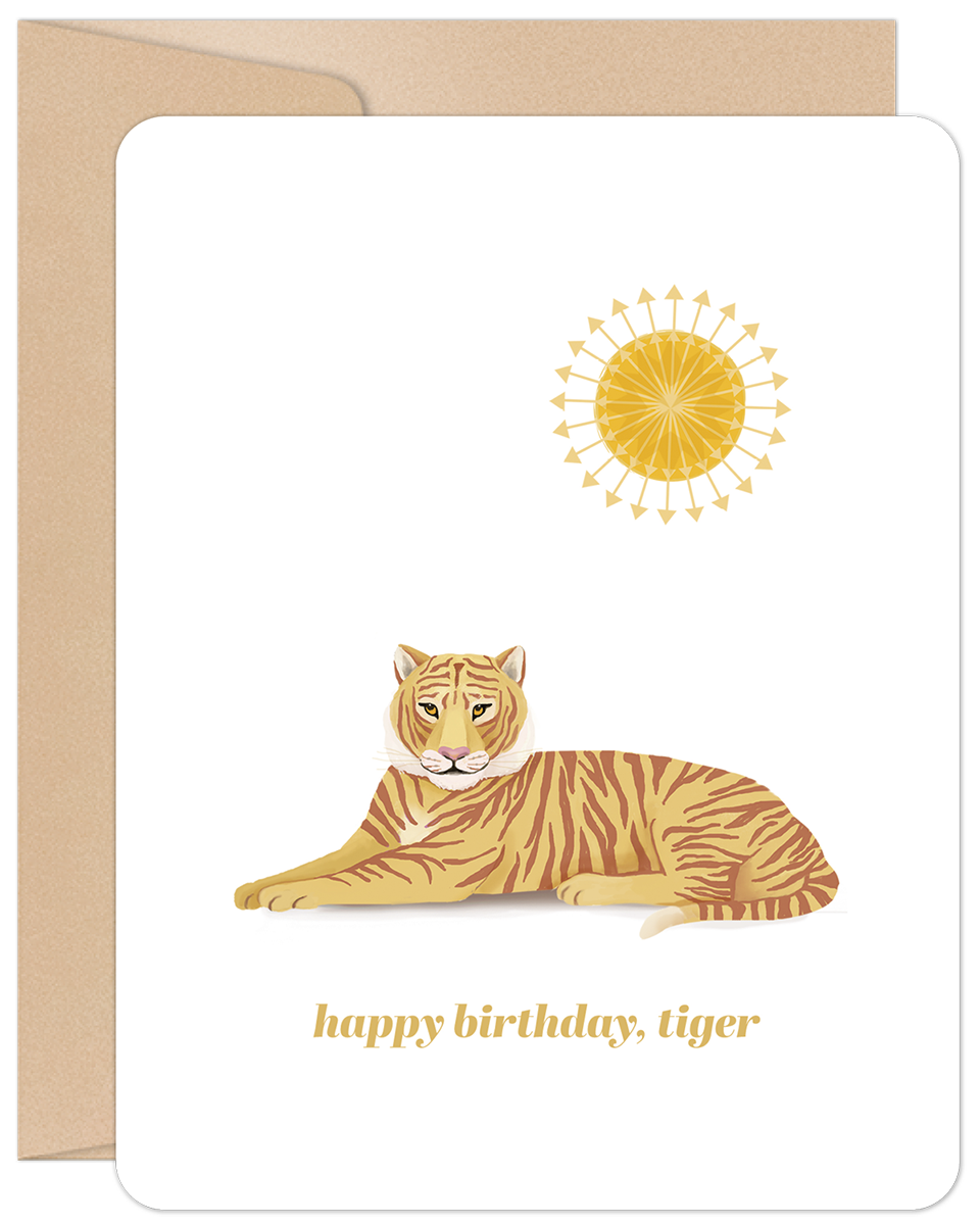 BIRTHDAY TIGER