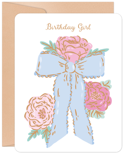 Birthday Girl Birthday Card