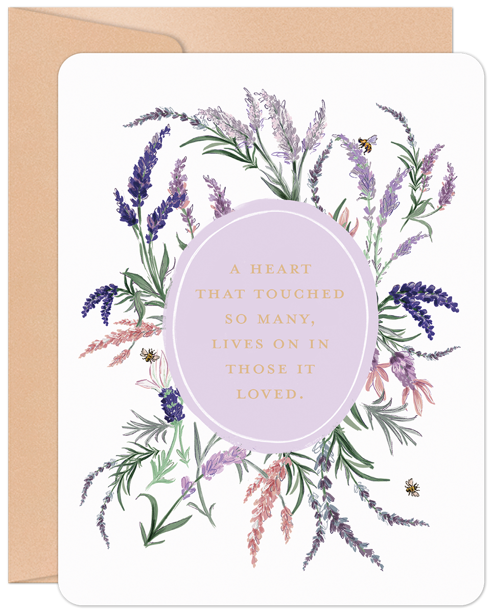 Condolences Sympathy Card