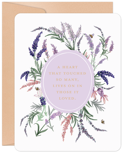 Condolences Sympathy Card