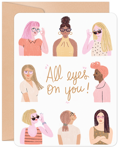 All Eyes On You New Job Card