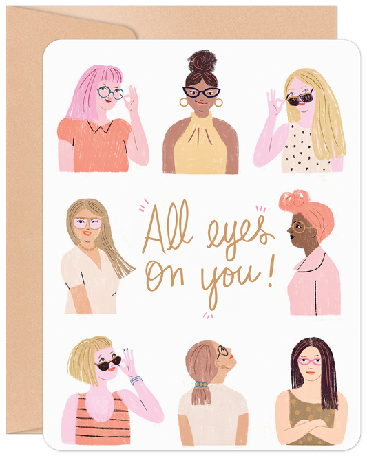 All Eyes On You New Job Card