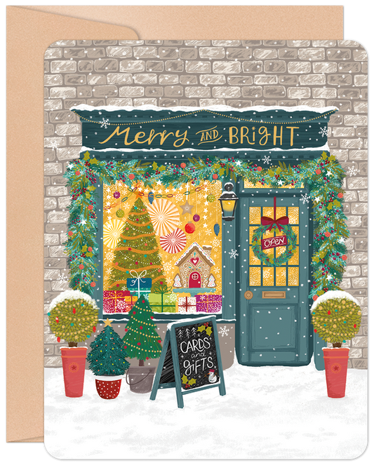 Christmas Shoppe Christmas Card