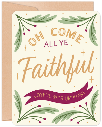 Christmas Blessings Christmas Card