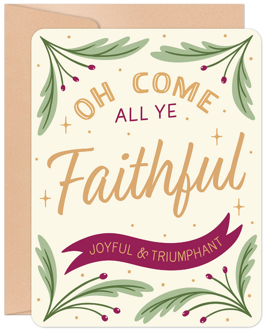Christmas Blessings Christmas Card