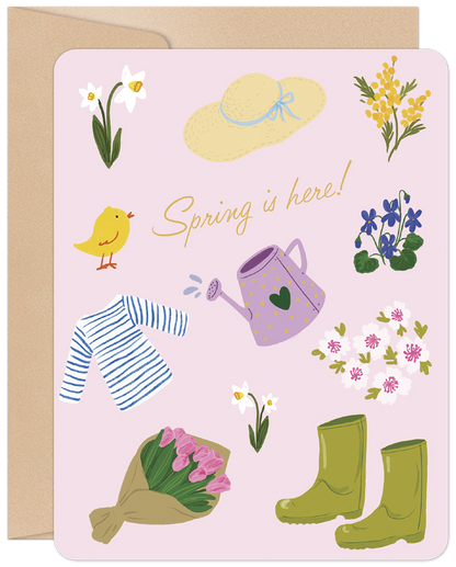 Accessorize Accordingly Happy Spring Card