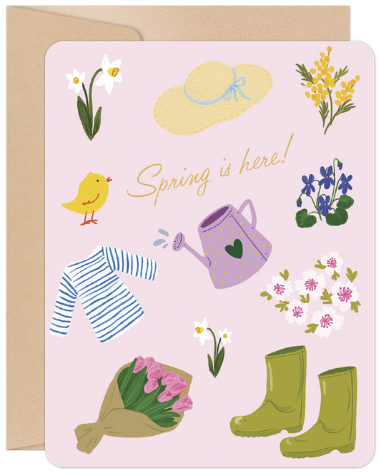 Accessorize Accordingly Happy Spring Card