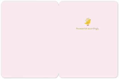 Accessorize Accordingly Happy Spring Card