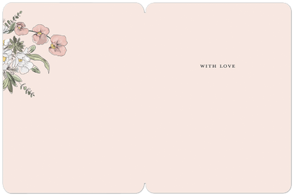 Flower Basket Easter Card