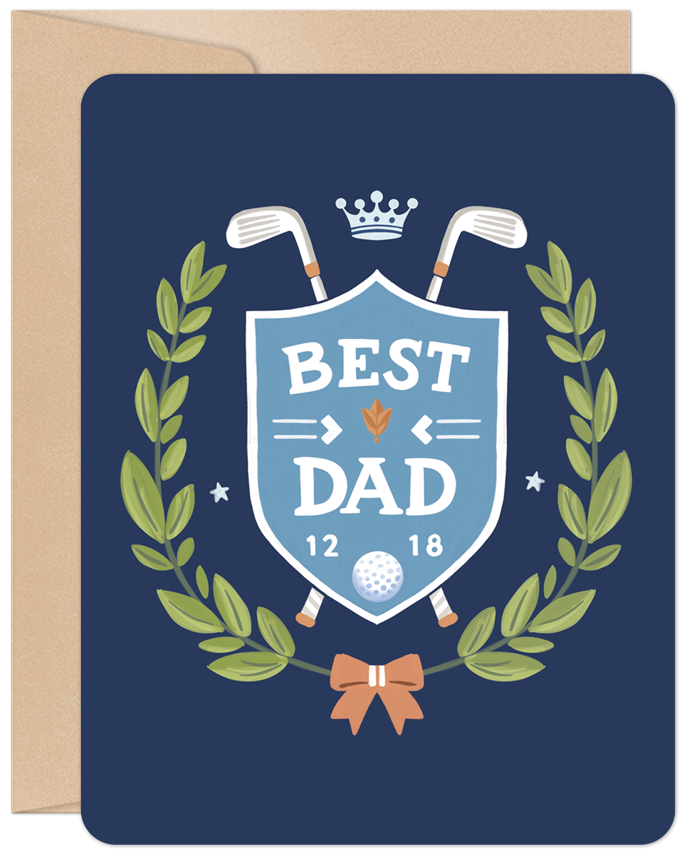Best Dad Father's Day Card