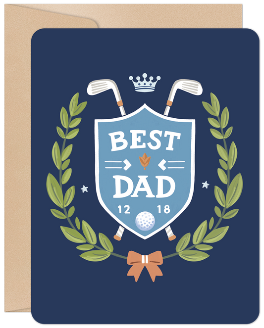 Best Dad Father's Day Card