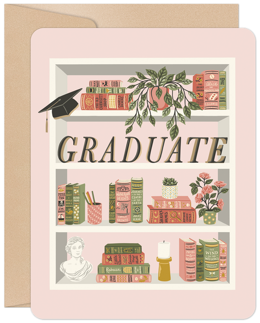 You are Literarily the Best Graduation Card