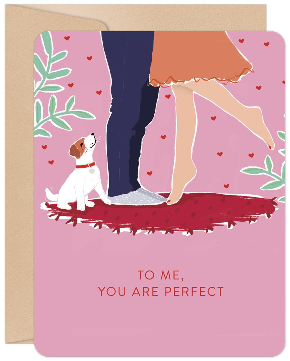 To Me, You Are Perfect Valentine's Day Card