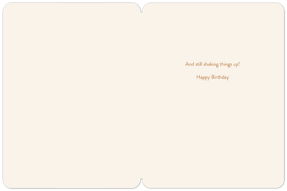 'Tini bit older Birthday Card