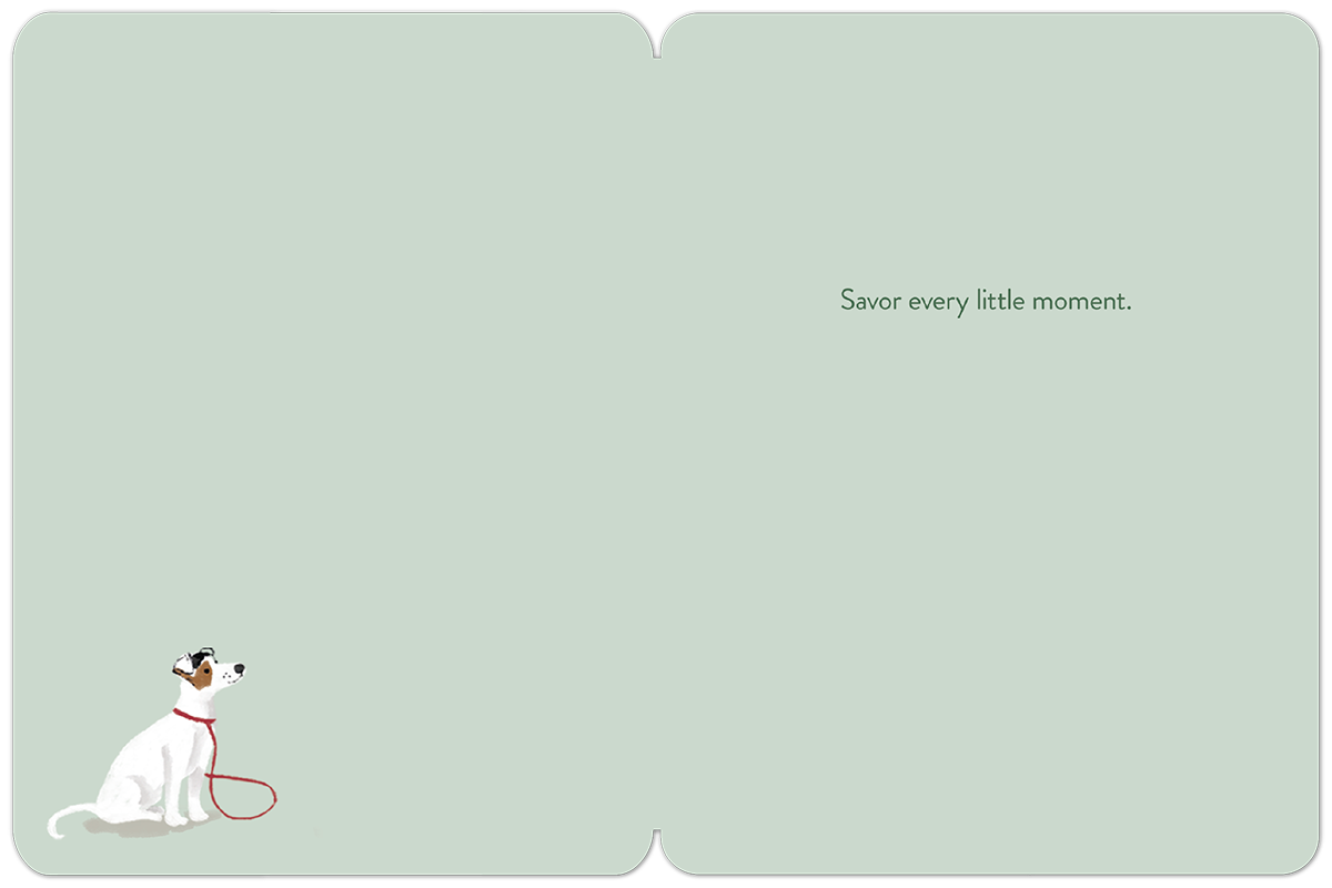 Savor Every Little Moment Birthday Card