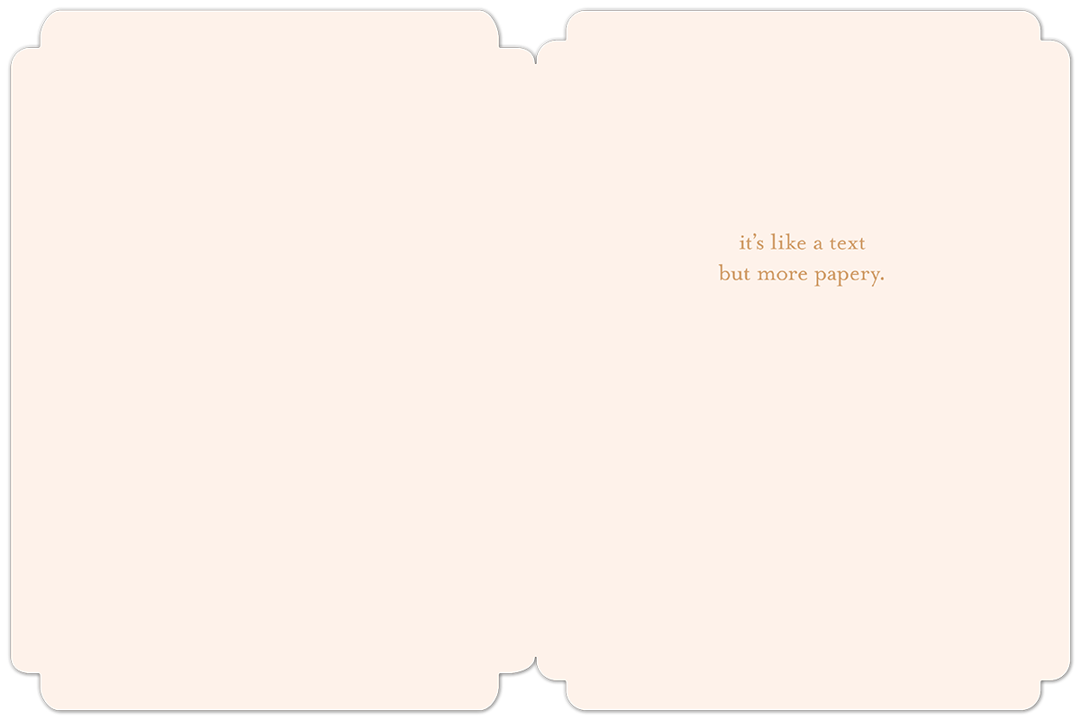 Like a Text Birthday Card