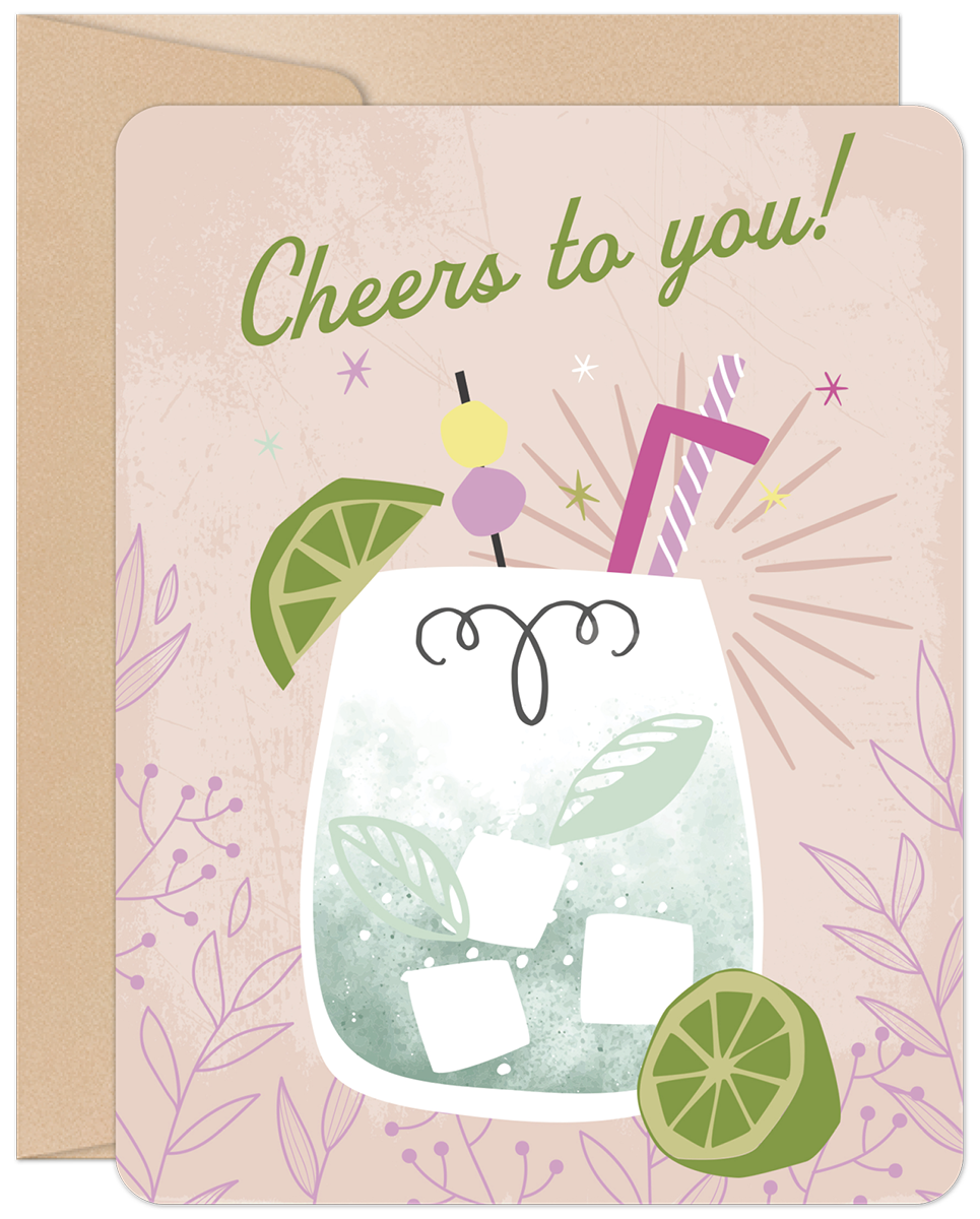 Cheers To You Birthday Card