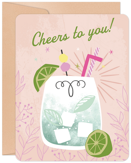 Cheers To You Birthday Card