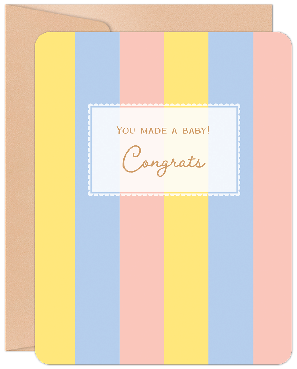 Congrats New Baby Card