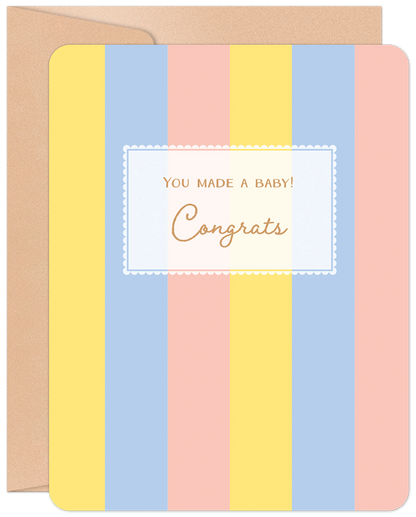 Congrats New Baby Card