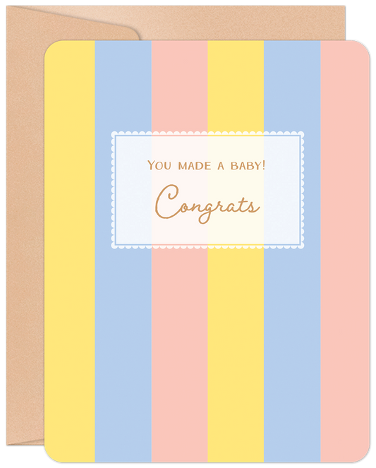 Congrats New Baby Card
